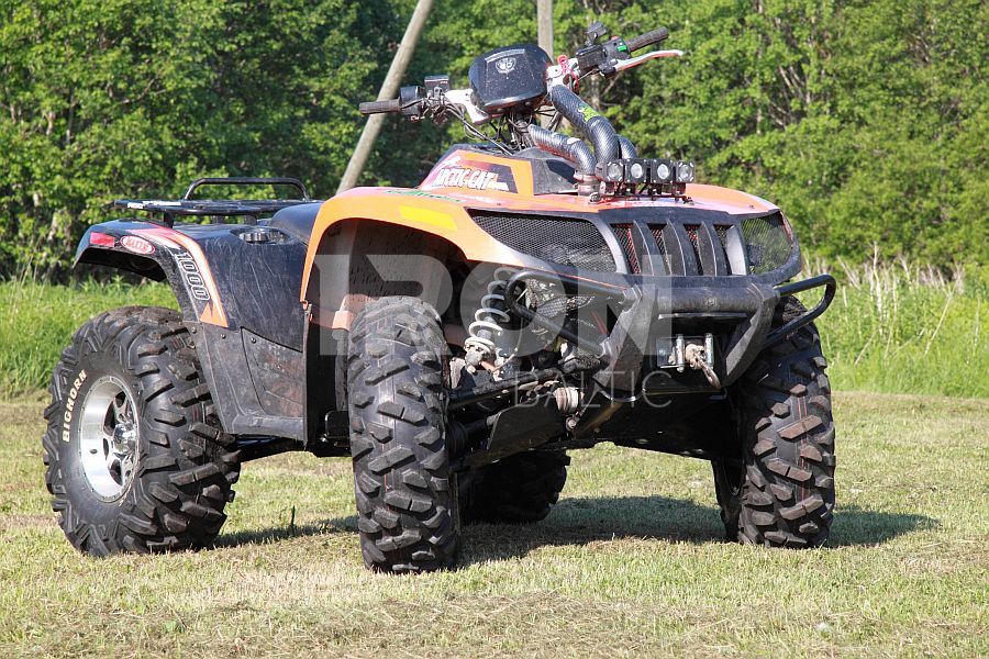 Skid plate full set (plastic): Arctic Cat 1000 XT