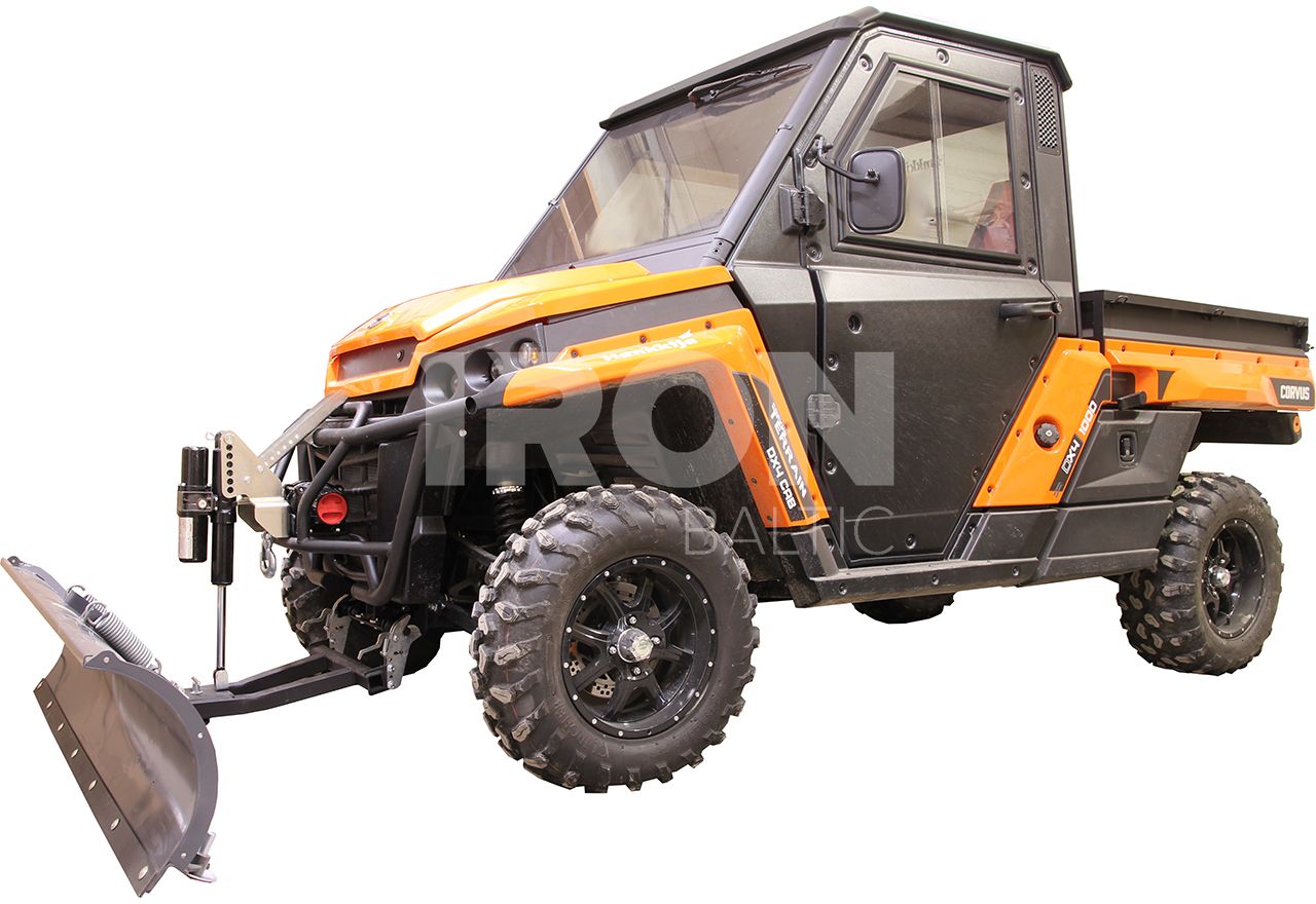 Plow lift adapter: Corvus TerrainDX4 (PRO front bumper)