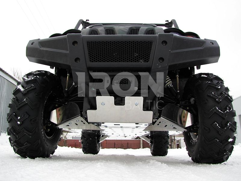 Skid plate full set (aluminium): HiSun 700 UTV