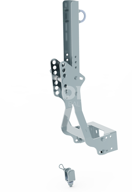 Plow lift adapter: multiple fitment / semi-universal