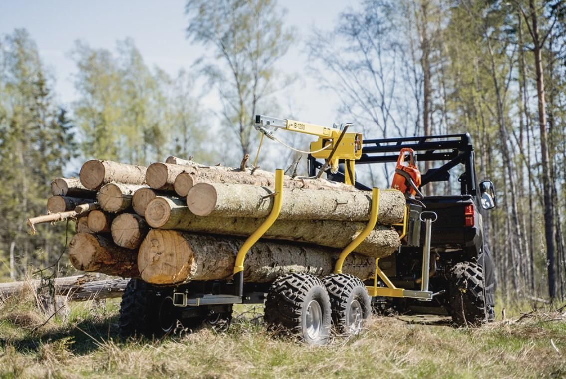 Working in the Forest With an ATV: What to Consider Before Adding Equipment