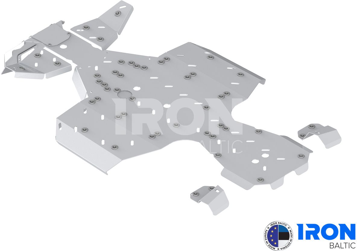 Skid plate full set (aluminium): CFORCE 850 (2024+): CFORCE 1000 (2024+): CFORCE 800 Touring (USA): CFORCE 1000 Touring (USA)