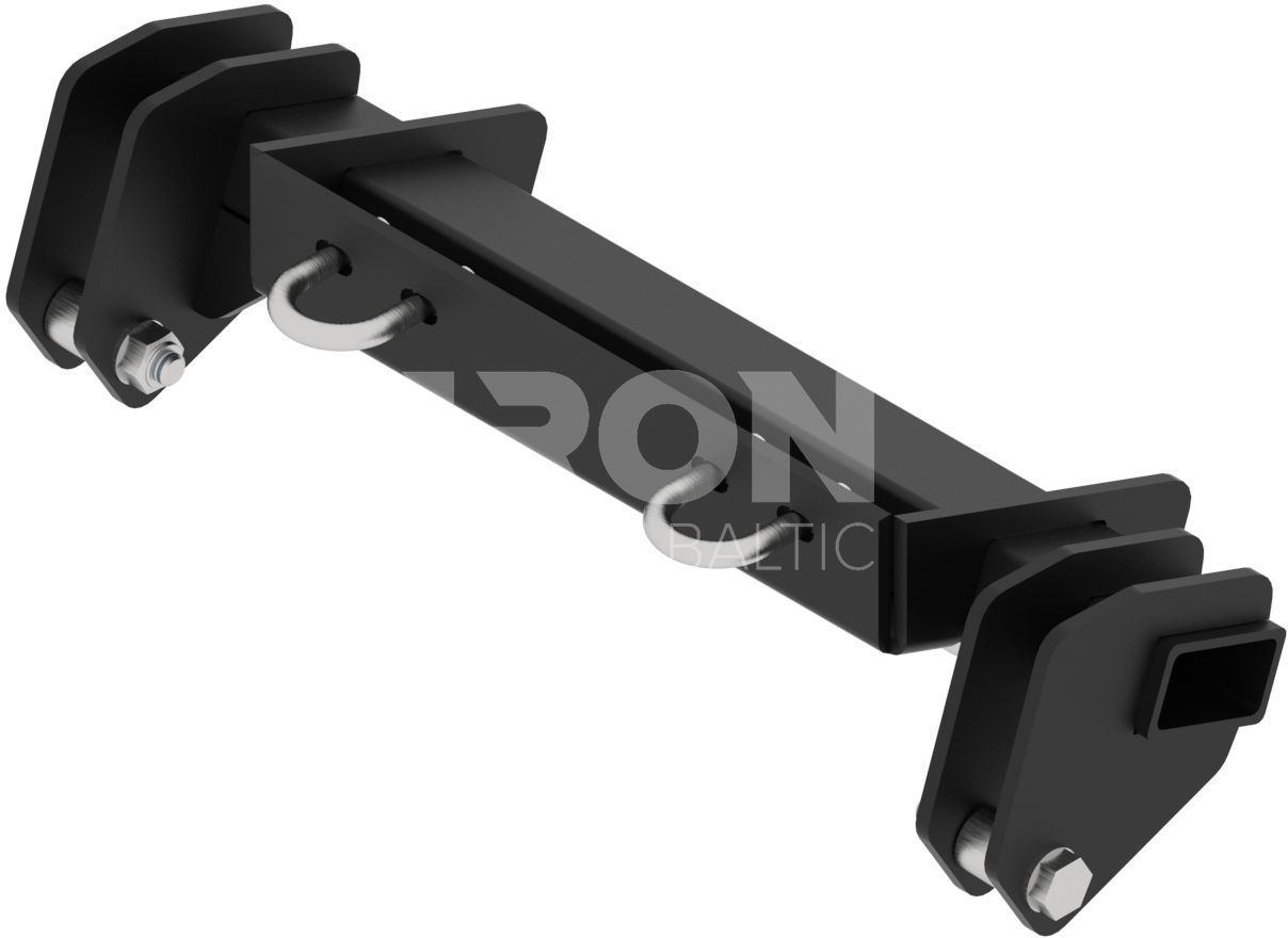Front-mount adapter: Kawasaki Brute Force 450 (2025+): narrow mount