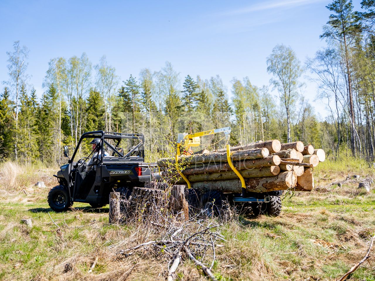 Timber trailer: IB 1200