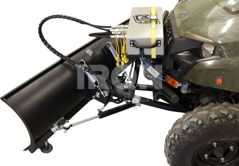 Plow lift adapter: Polaris Ranger 400 / 570 / 800 / 900
