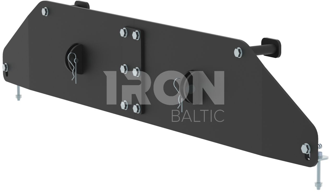 Mid-mount adapter: Polaris RZR 570