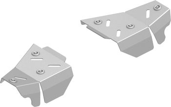 Al. Front A-arm guards (pair)