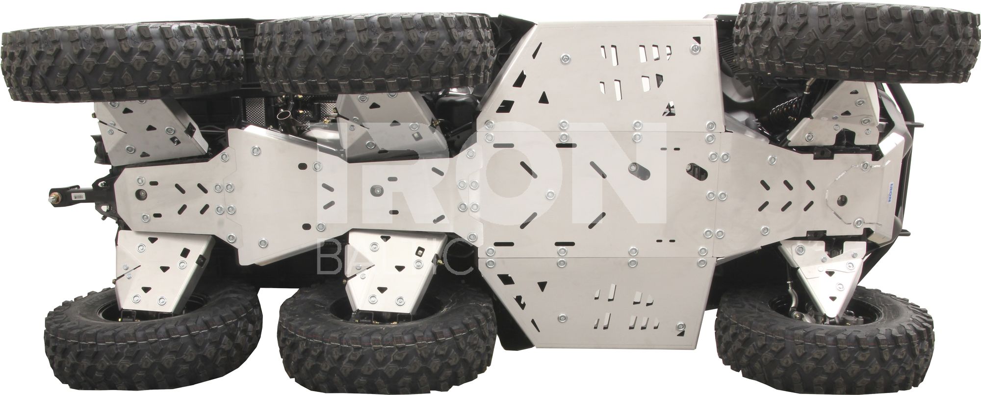 Skid plate full set (aluminium): CanAm Outlander 850/1000 MAX G3 6x6 (2025+)