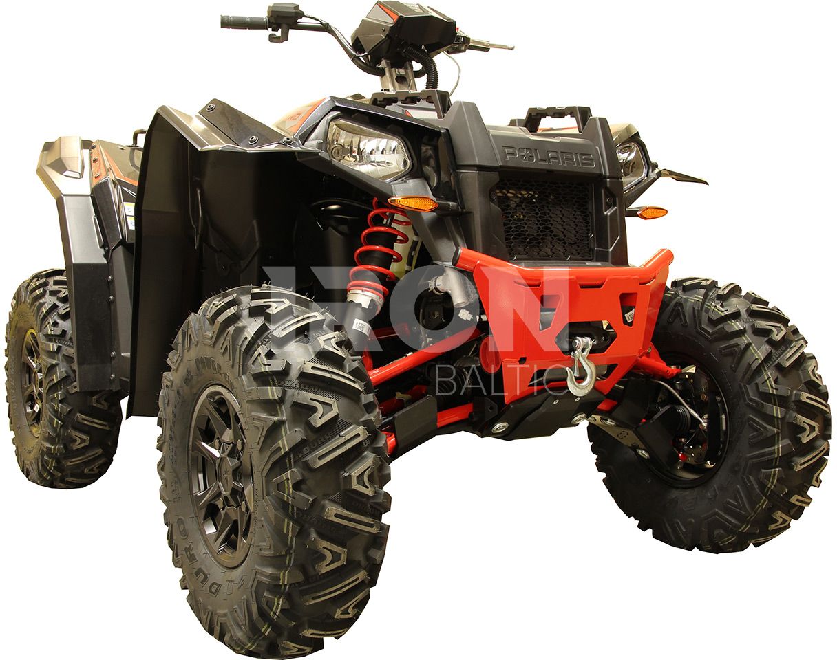Front winch mounting kit: Polaris Scrambler XP 1000 S