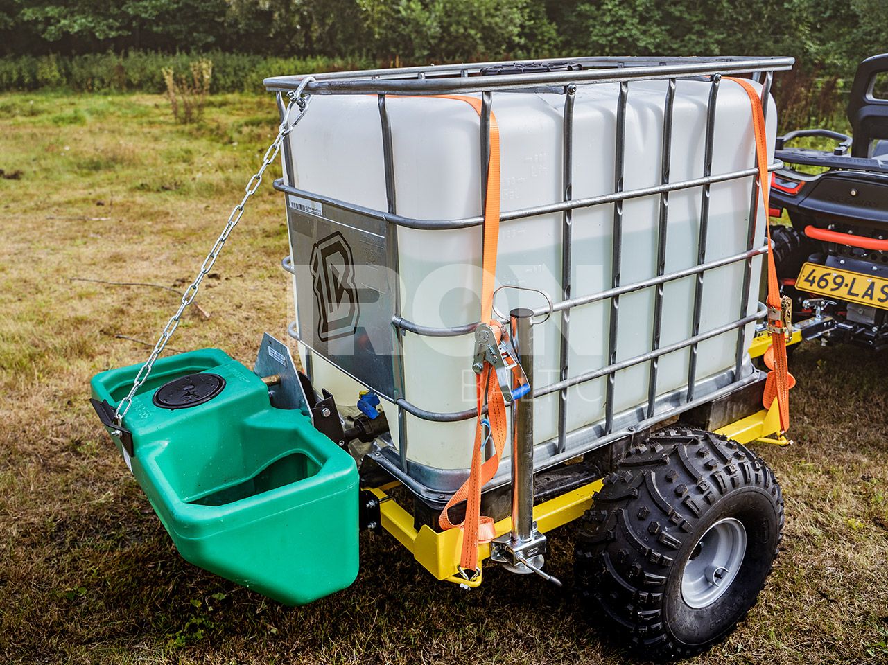 Drinking watering trough 55L: for IB trailers 91.1000 / 86.5000