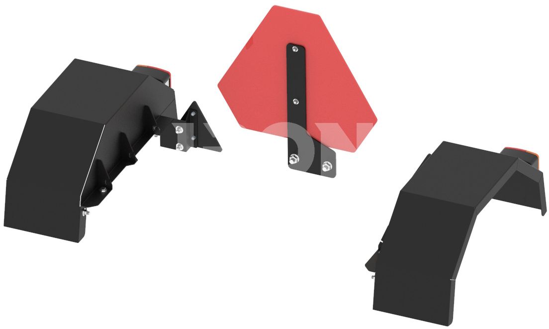 Fenders & tail lights ( Wood Chipper G2 )