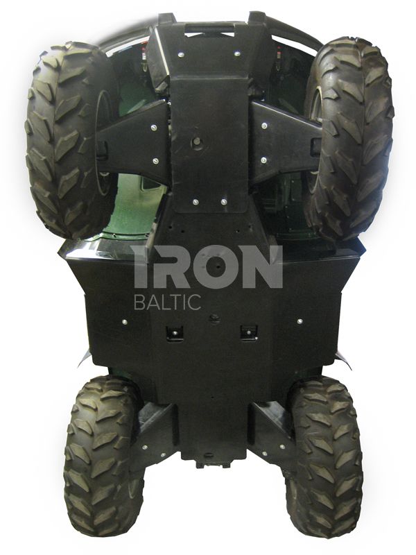 Skid plate full set (plastic): Yamaha Grizzly 450 (-2008)