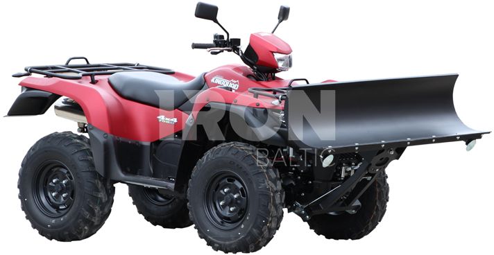 Front-mount adapter (narrow): Suzuki LTA 450/500/700/750: KingQuad