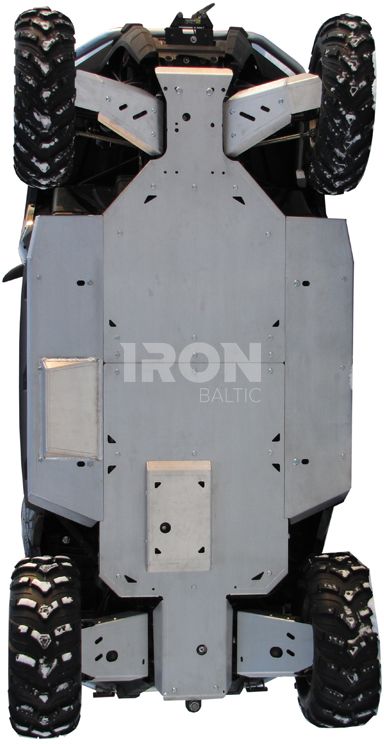 Skid plate full set (aluminium): ZFORCE 600 (Z6)