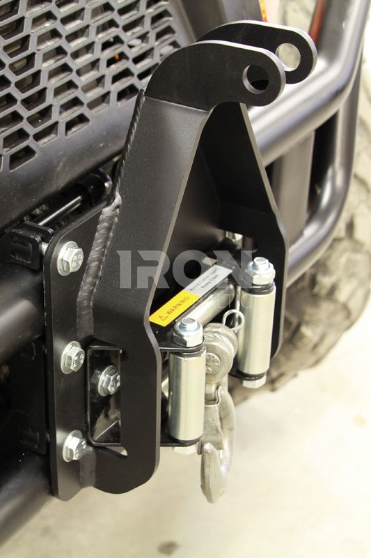 Plow lift adapter: Polaris Ranger 400 / 570 / 800 / 900