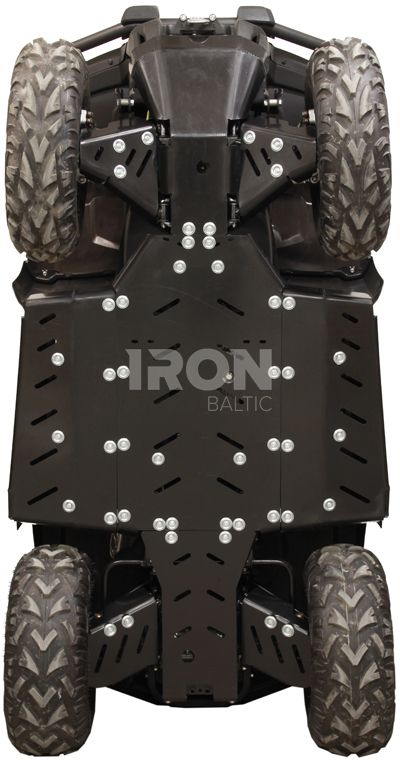 Skid plate full set (plastic): CFMOTO CFORCE 450-L / 520-L: CFMOTO CFORCE 400 HO 2 UP: up to 2021 model year