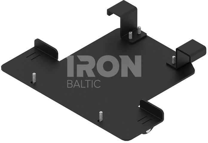 Mid-mount adapter: John Deere Gator XUV 865