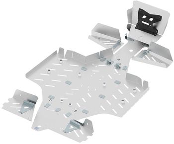 Skid plate full set (aluminium): Polaris Sportsman Touring: SP 850 (2015+) : XP 1000 (...-2017)