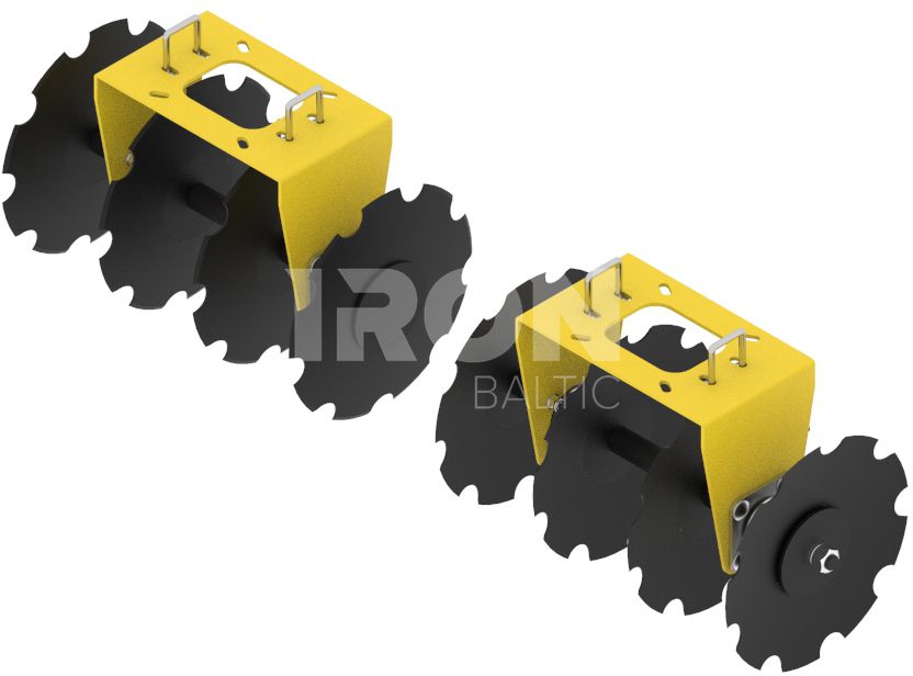 Disc harrow: (Receiver Mount System)