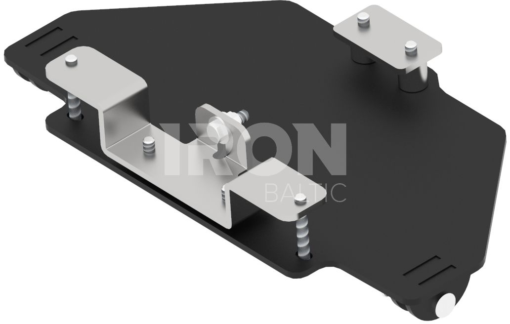 Mid-mount adapter: AODES Pathcross 650 / 850 / 1000