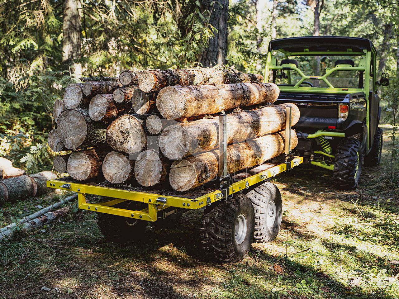 Flatbed Dump Trailer: FD-1200