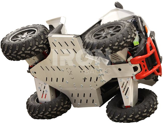 Skid plate full set (aluminium): Polaris Scrambler: 850 / 1000 (2015-2019)