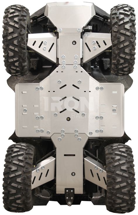 Skid plate full set (aluminium): SMC J-MAX 700