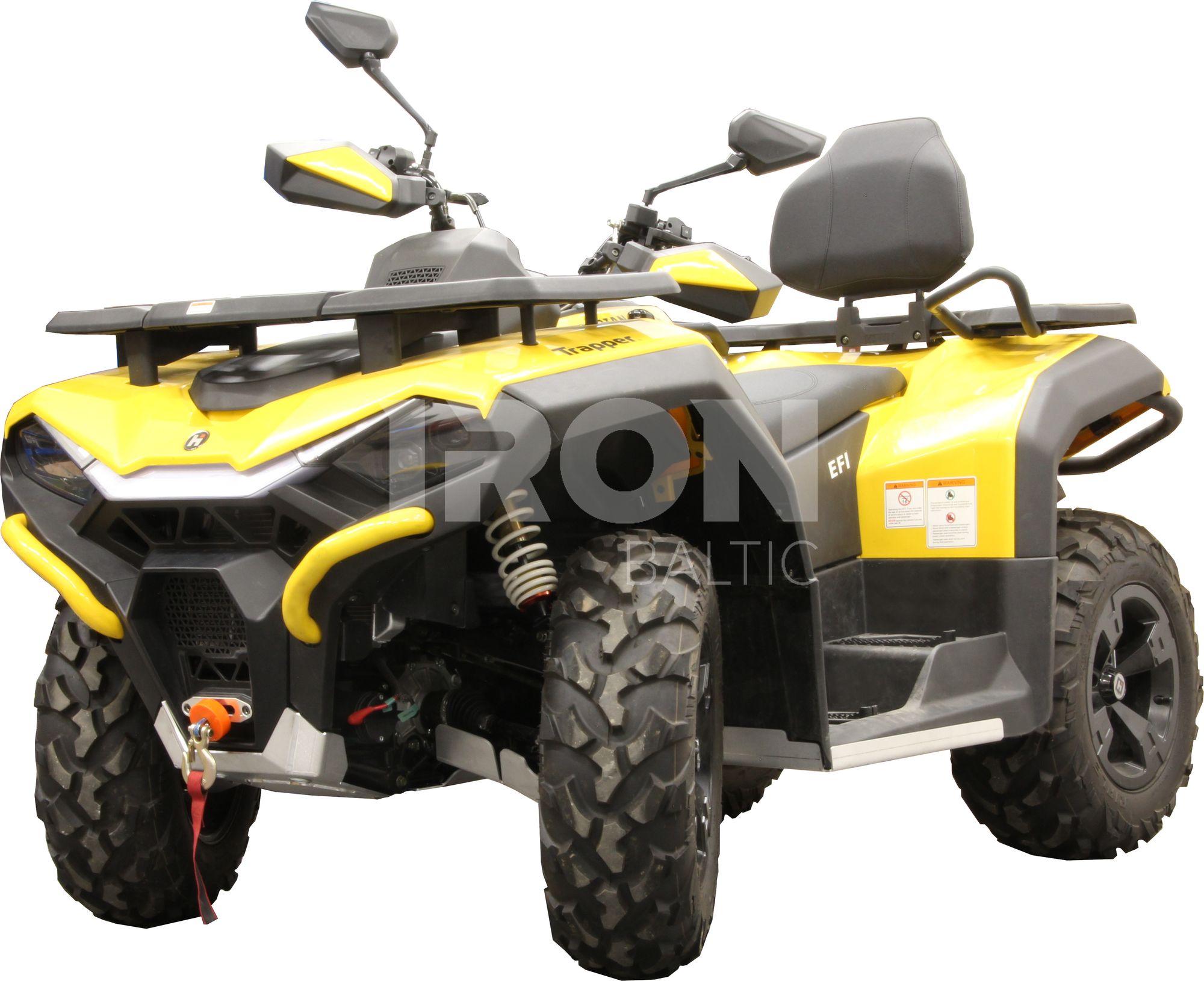 Skid plate full set (aluminium): Trapper Guardian 450L/550L/750L (2025+): HISUN Guardian 400 / 550 / 650