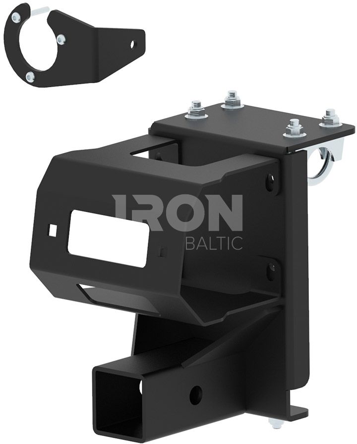 Rear winch mounting kit + 2" receiver: Polaris Sportsman 500 / 570 (2011+): Polaris Sportsman 800 (2011+)