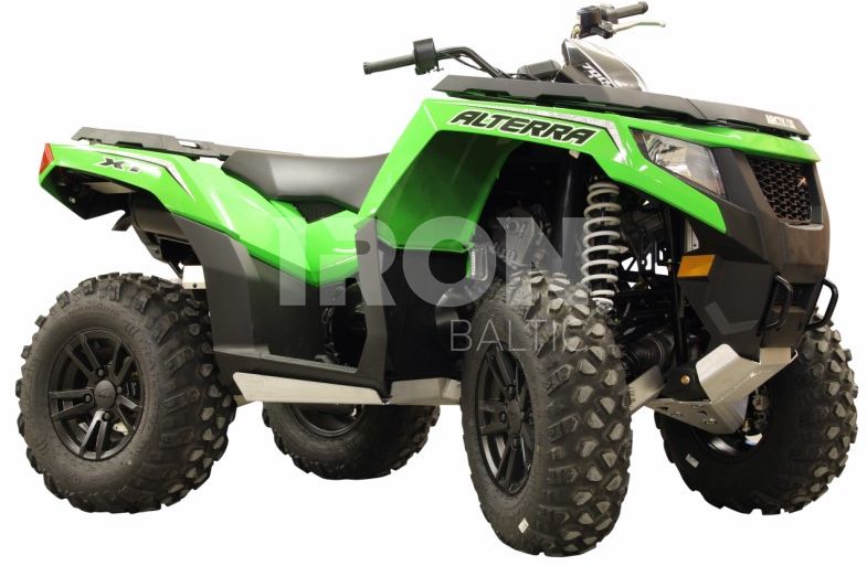 Skid plate full set (aluminium): Arctic Cat Alterra 550 / 700