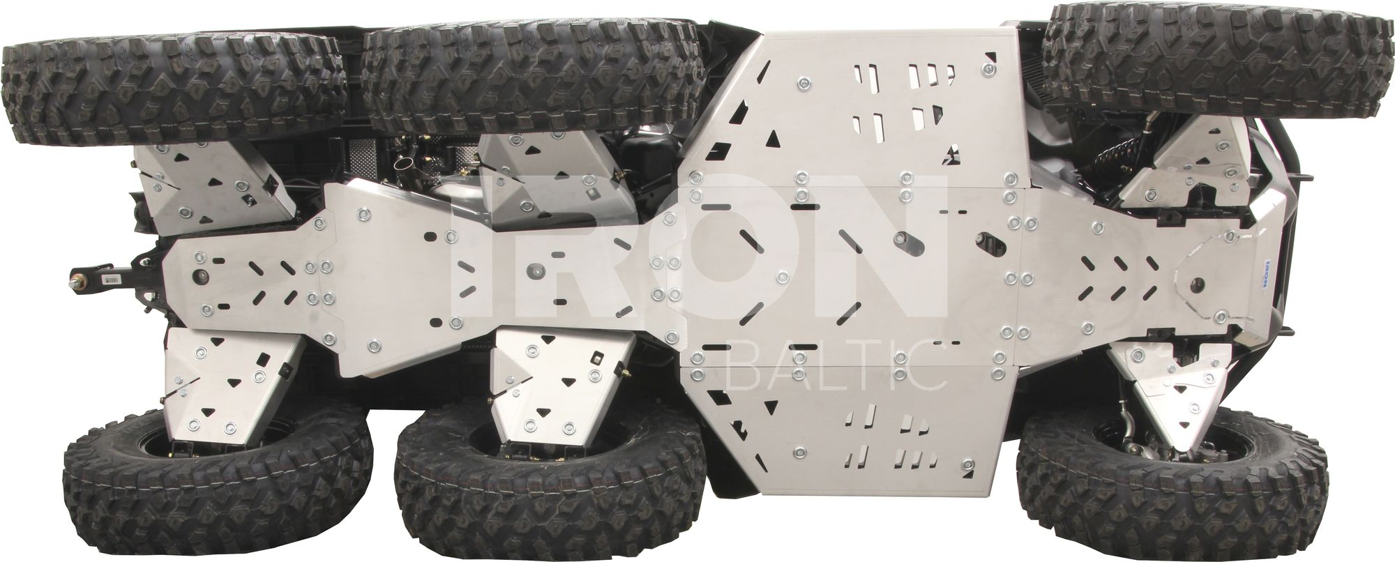Skid plate full set (aluminium): CanAm Outlander 850/1000 MAX G3 6x6 (2025+)