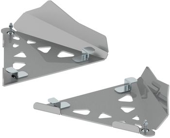 Al. front A-arm guards (pair)