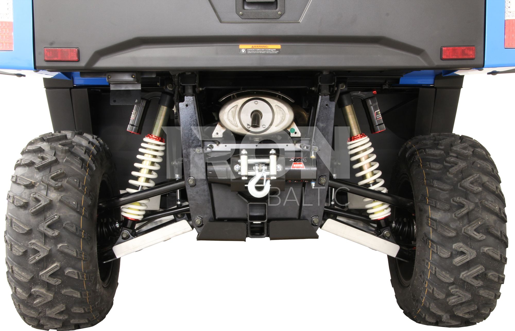 Rear winch mounting kit + 2" receiver: Trapper 550 UTV: HISUN 550 UTV