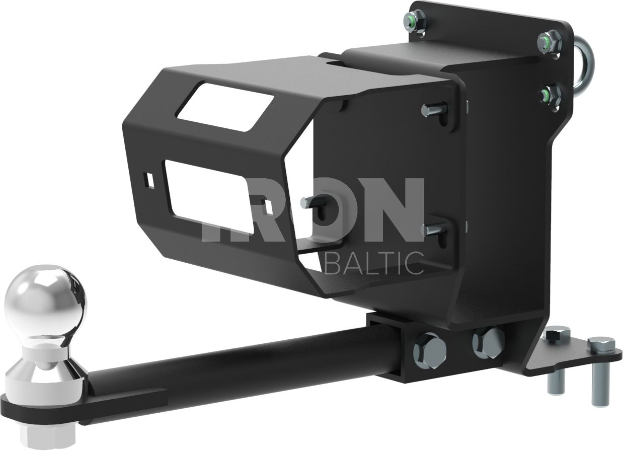 Rear winch mounting kit: GOES 525 / 625