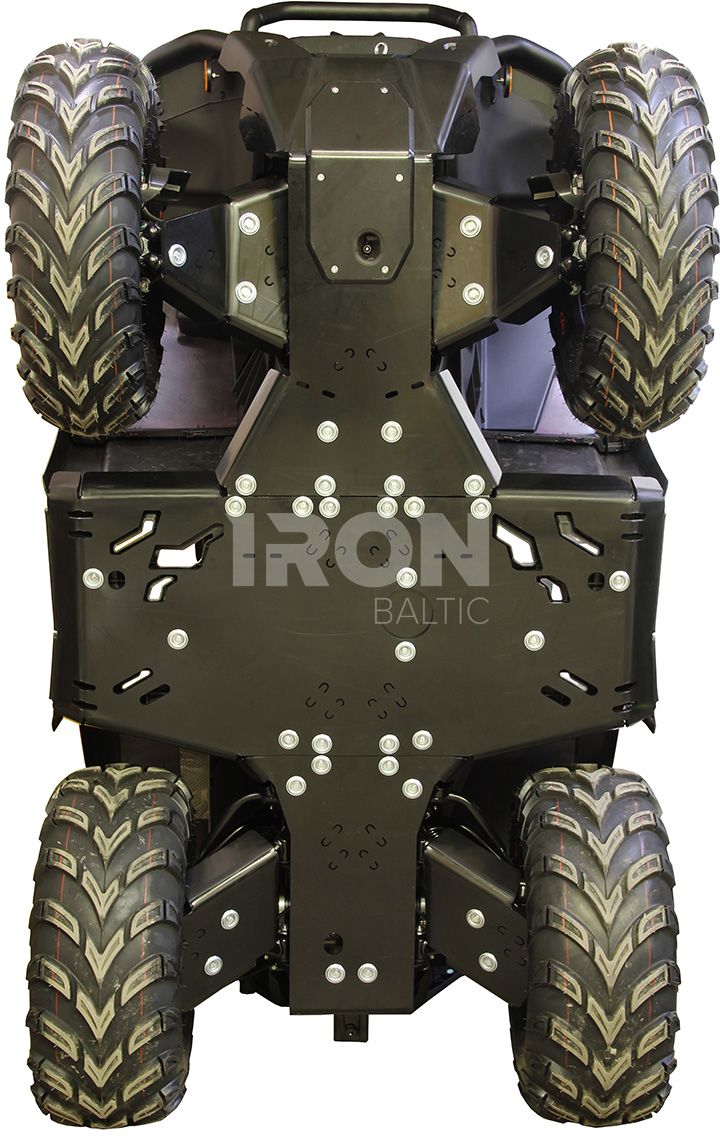 Skid plate full set (plastic): CFMOTO CFORCE 450-S / 520-S (2022+); 2023+ CFORCE 400 / 500 (in USA)