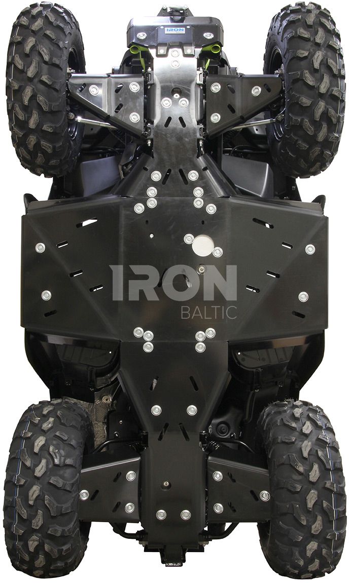 Skid plate full set (plastic): Segway Snarler AT5 L