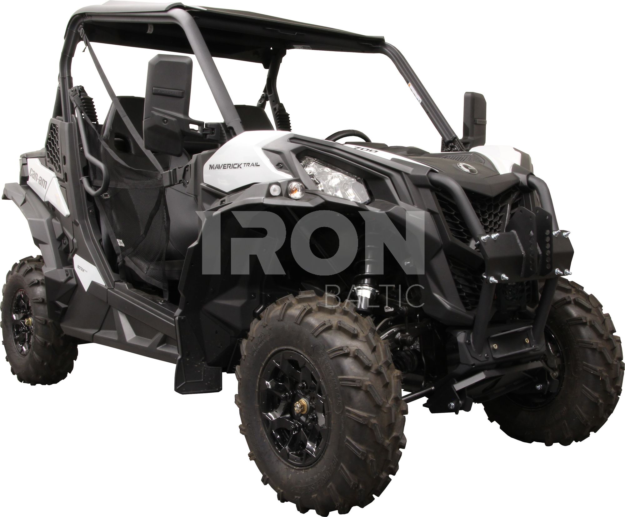 Front-mount adapter: CanAm Maverick Trail (2018+)