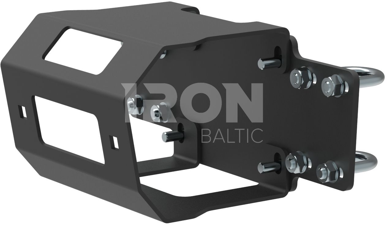 Rear winch mounting kit: Suzuki 450/500/700/750: KingQuad