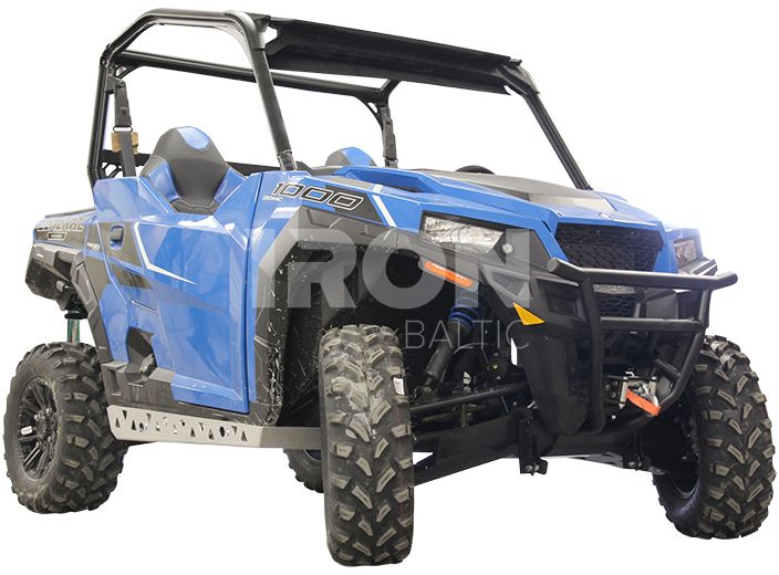 Skid plate full set (aluminium/plastic): Polaris General