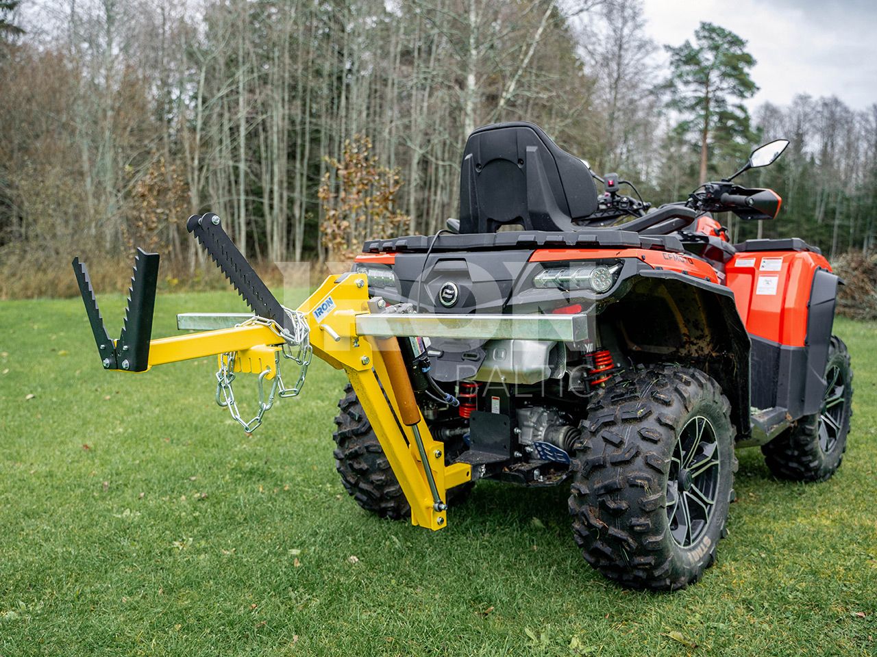 Log Support: (Receiver Mount System)