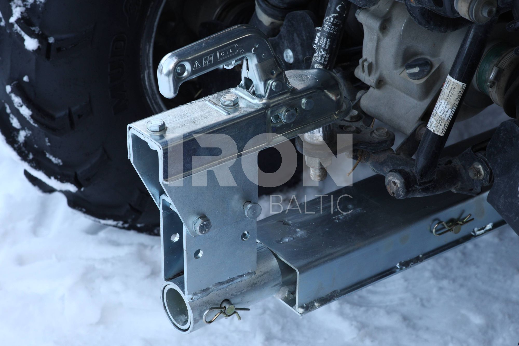 Snow blower 1250 mm / 49 in: (14hp B&S El-start)