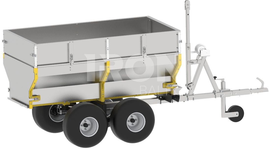 Manual winch: 725 kg / 1600 lbs