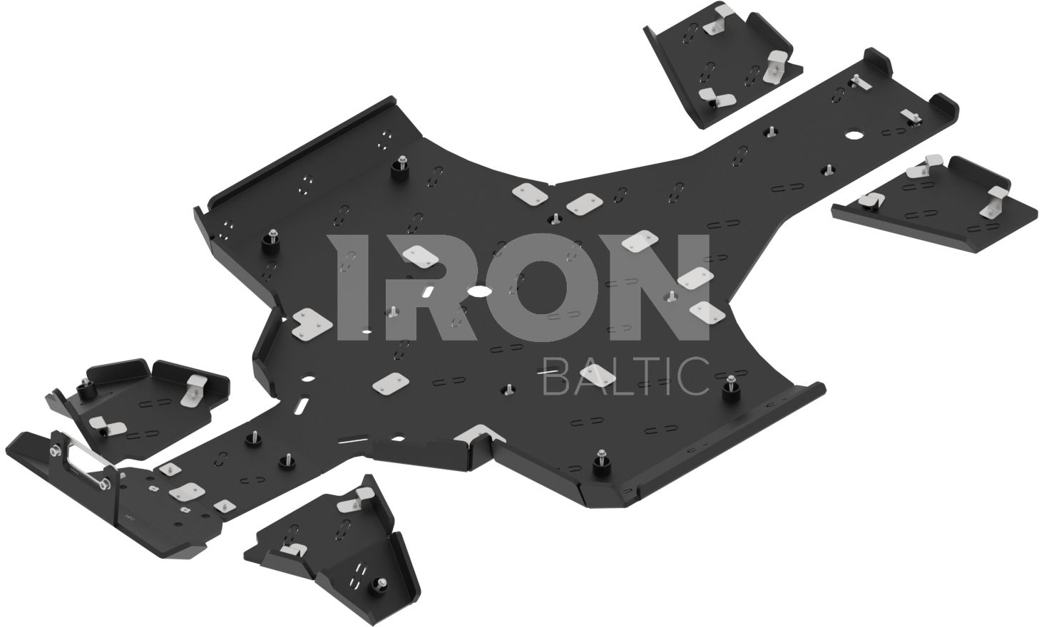 Skid plate full set