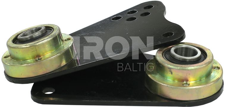Bearing set for rear roller
