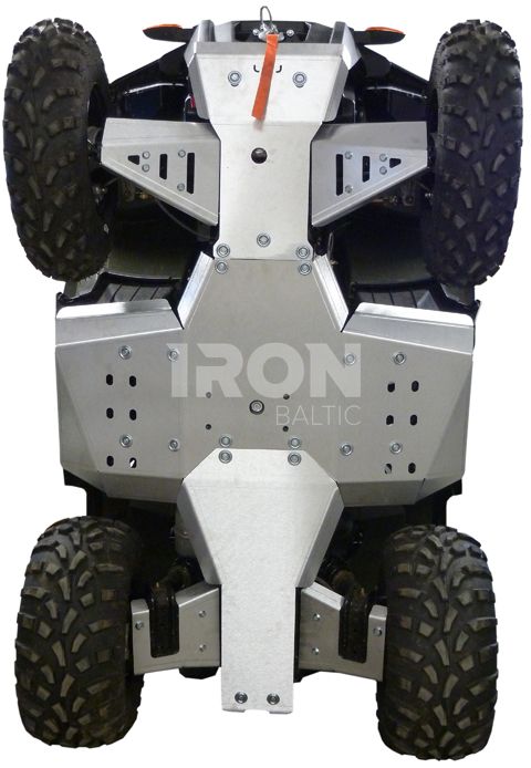 Skid plate full set (aluminium): Polaris Sportsman Touring: 570 X2
