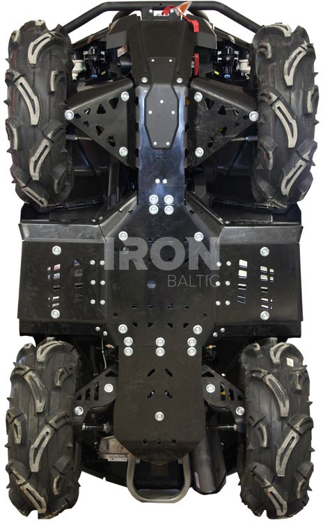 Skid plate full set (plastic): CanAm G2 Outlander: (2012-2016)