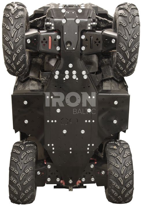 Skid plate full set (plastic): Polaris Sportsman: XP 1000 (2017+)