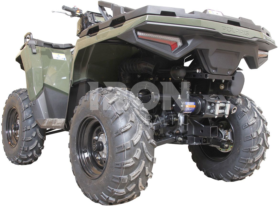 Rear winch mounting kit + 2" receiver: Polaris Sportsman 500 / 570 (2011+): Polaris Sportsman 800 (2011+)