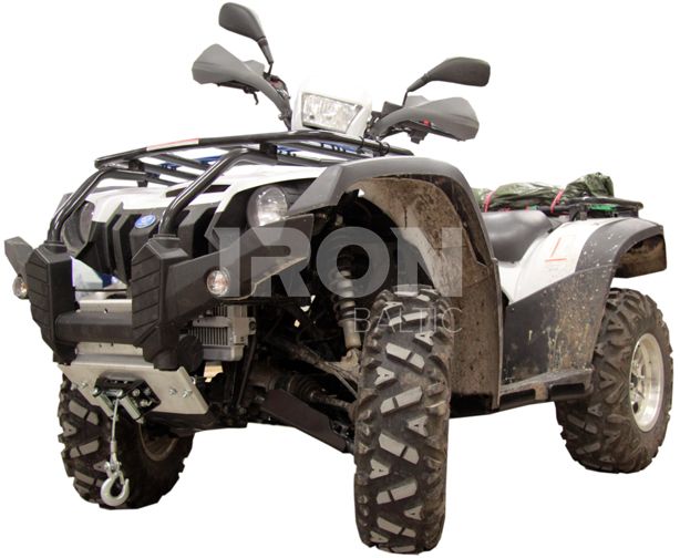 Skid plate full set (plastic): Linhai 600