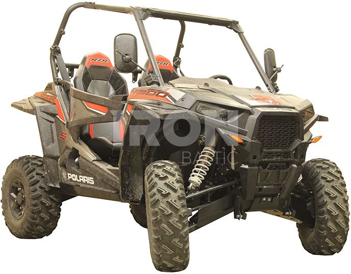 Skid plate full set (plastic): Polaris RZR 900 S / RZR 1000 S